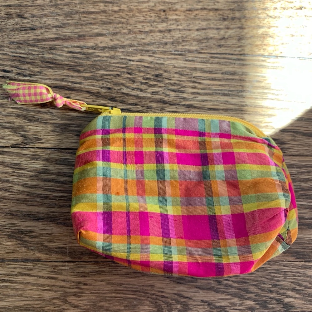 Plaid Jewelry Pouch